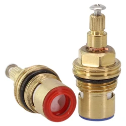 Universal Tap Valves Brass Ceramic Disc Gland Quarter Turn 20 Teeth 1/2