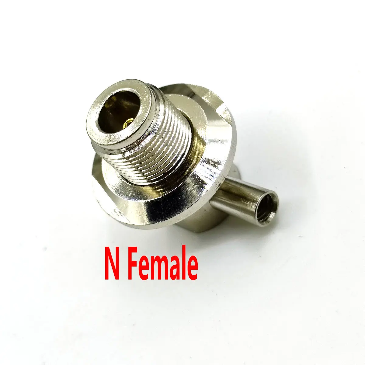 1PCS RG58 SO239 N Female/UHF Female Right Angle Connector For RG58 LMR195 RG400 RG142 Cable