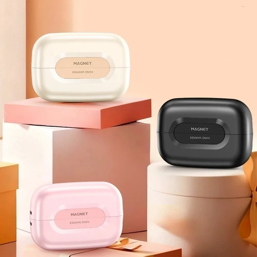 Plastic Magnetic Hand Warmer Fast Heating USB Charging Portable Hand Warmer Safe Heating 3 Speed Adjustable Electric Warmer view 2