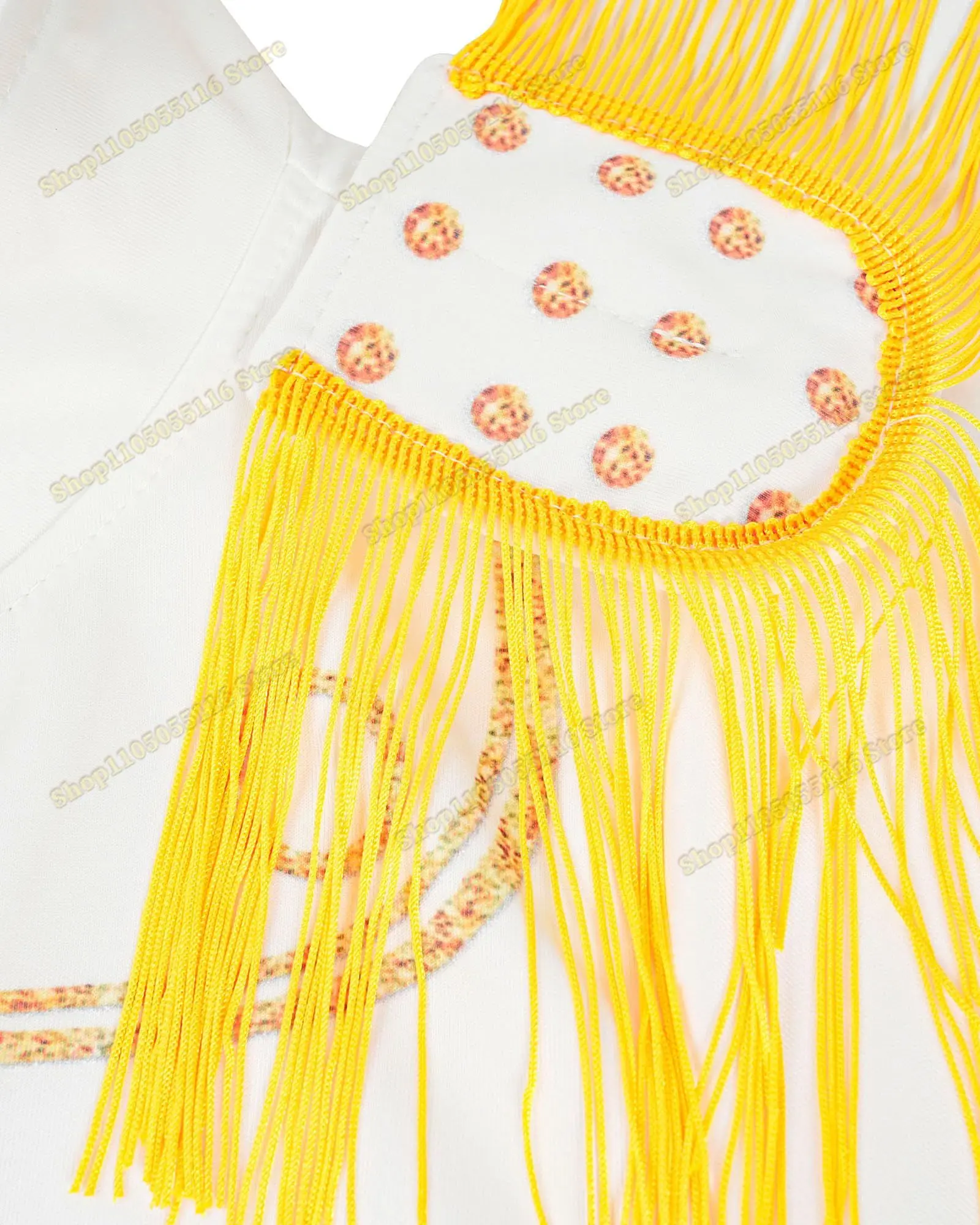 أزياء أطفال بيضاء ذهبية رومي ميرا زوي التأثيرية Kpop شيطان الصيادين KPop Huntrix Rumi بدلة تنكرية للحفلات النسائية