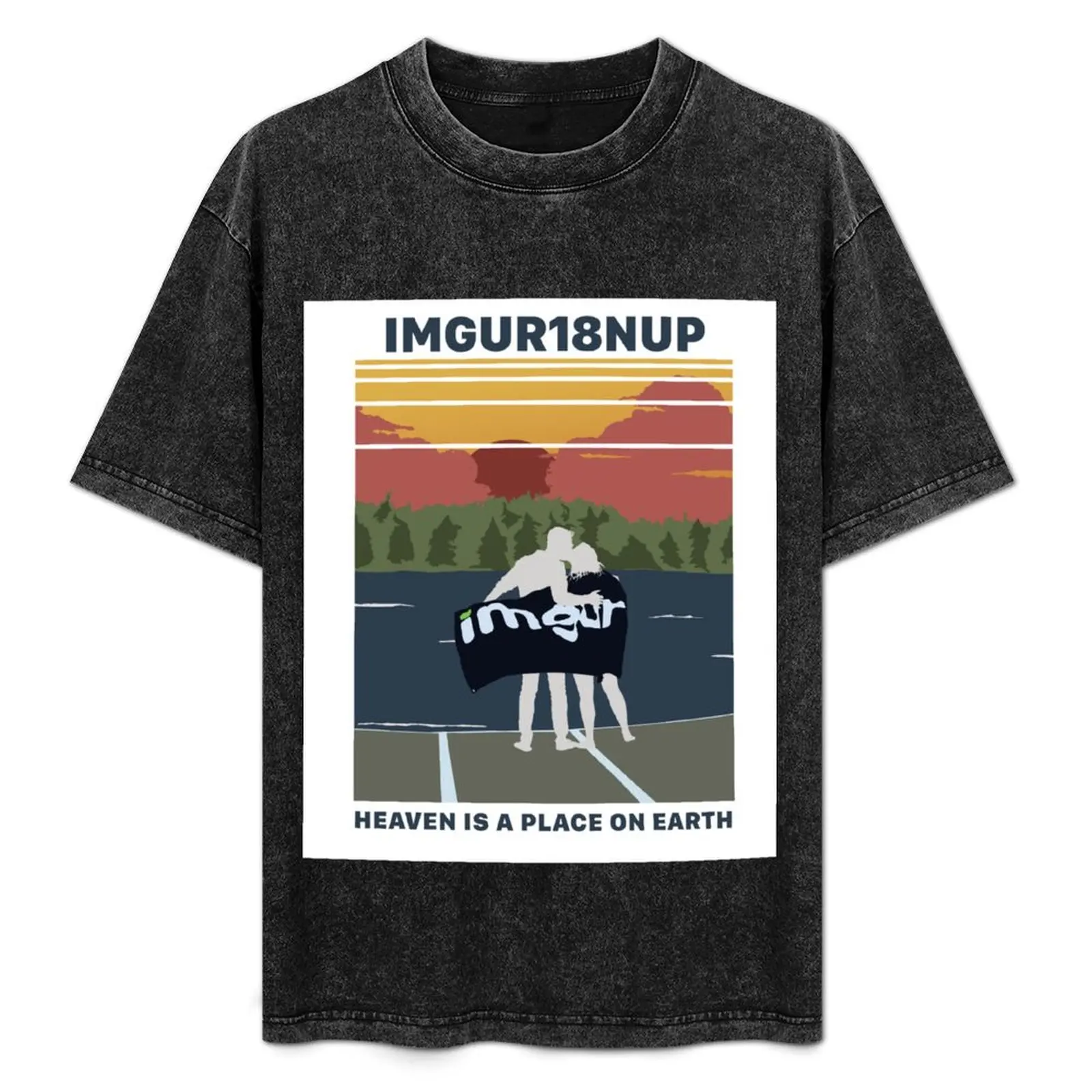 

Heaven - Imgur18nup T-Shirt graphics rapper graphic tees vintage clothes Blouse t shirt for men