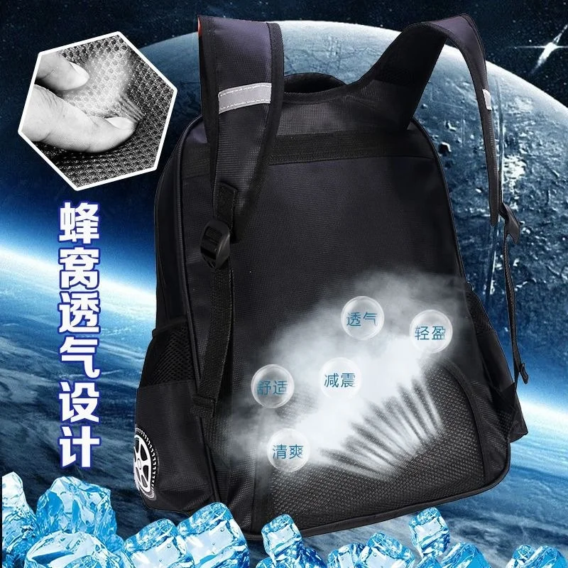 Transformers Single/Double Shoulder Handheld Backpack Portable Large Capacity Cartoon Anime Surprise Gift Children's Backpack