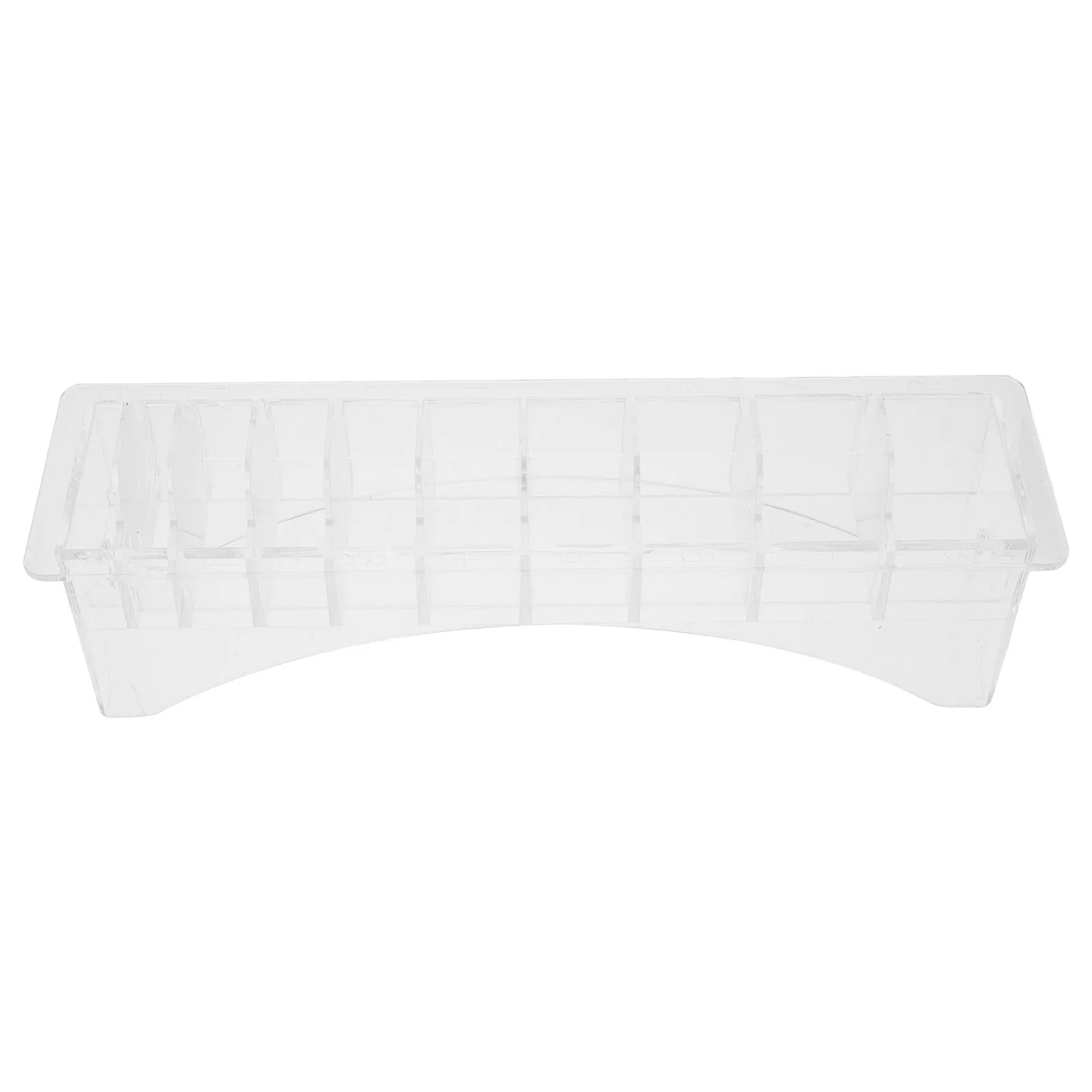 

Clipper Comb Storage Box Compact Lightweight Organizer for Hair Stylist Salon Home Use Clipper Guard Holder