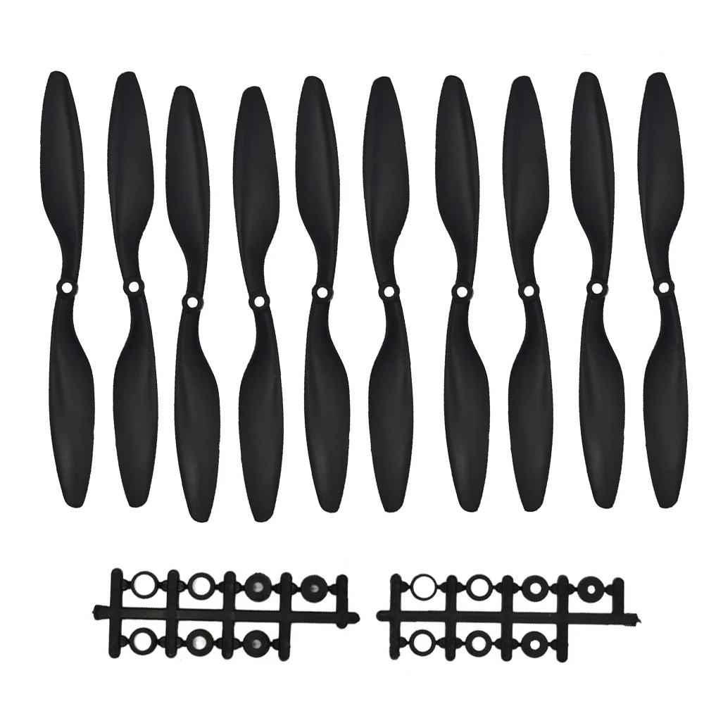 10pcs/lot 1045 1045R screw propeller Double Leaf for F450 500 F550 FPV Multi-Copter RC Aircraft Model Accessories (5 pair)