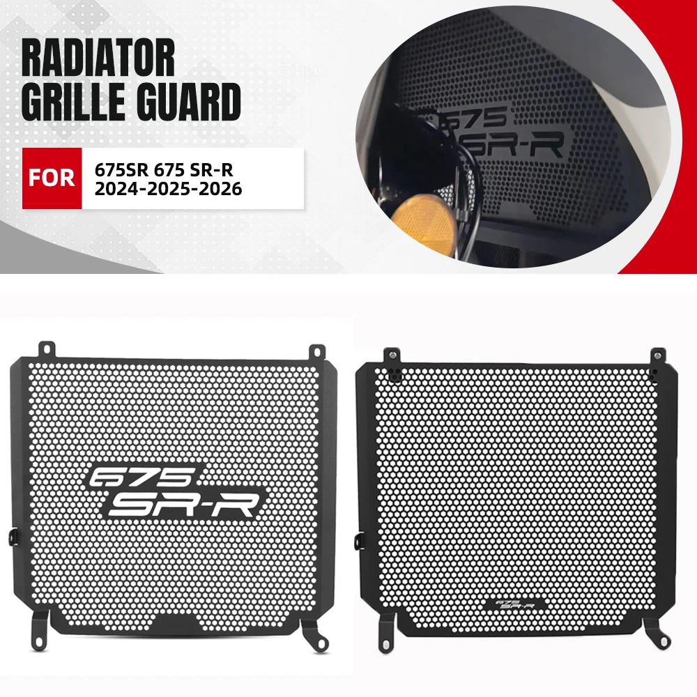 

675SR 675SRR Motorcycle Accessories FOR CFMOTO CF MOTO 675 SR 675 SR-R 2024-2025-2026 Radiator Grille Guard Cover Protector