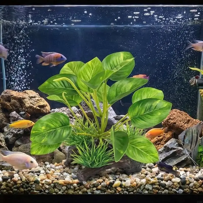 

Artificial Underwater Plant Aquariums Fish Tanks Seaweed Decoration Water Grass Viewing Decorations for Home