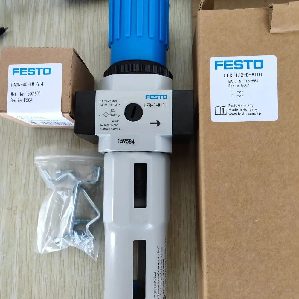 1 PCS FESTO filter regulator LFR-3/4-D-MAXI 159632 LFR-3/4-D-5M-MAXI-A 162732