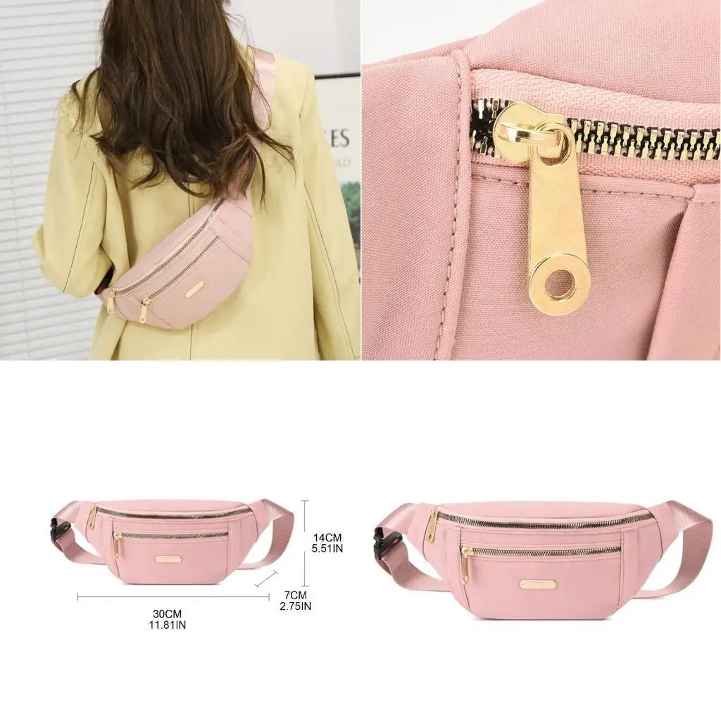 

D46D модная талия для пояса пачки пачки перекрестной сумки для мешковины на плечо для женщин мужчин