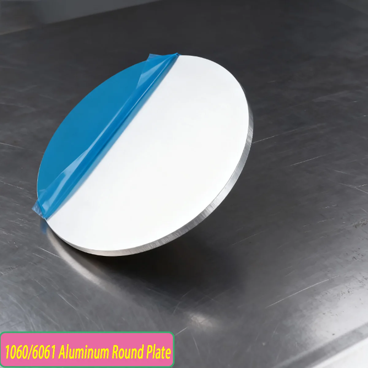 THK 0.5-8mm 1060/6061 Aluminum Round Plate Circular Sheet Disc Home DIY CNC Metal  Dia100-400mm Customize Laser Cut