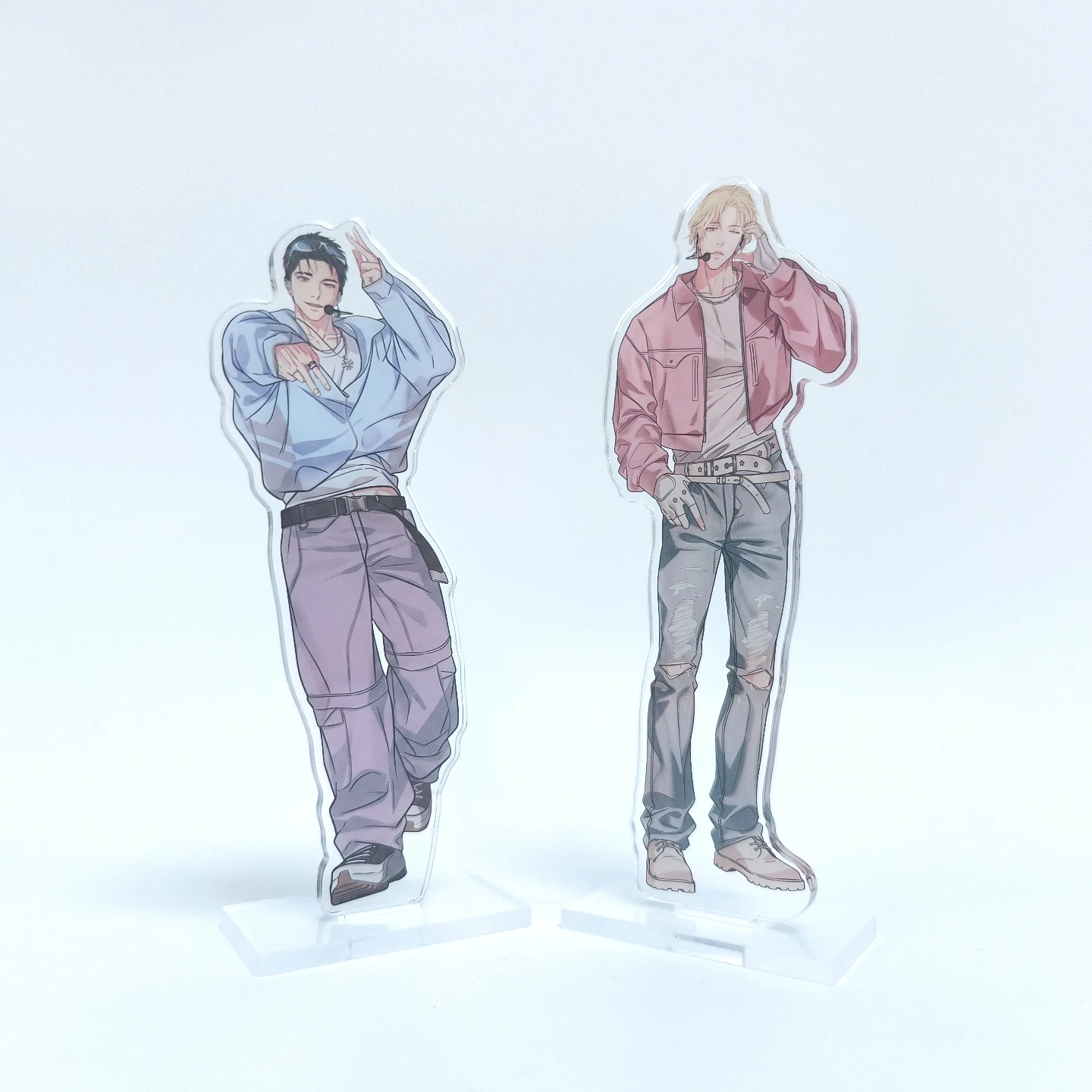 Spaklz Backlight Acrylic Stand Merch BL Yaoi Manhwa Key Chain