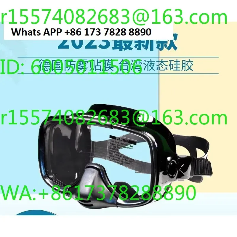 Anti-Fog Goggles for Scuba Snorkeling Mask with Tempered Glass HD Large Frame Wide Field of View Deep Diving Mask