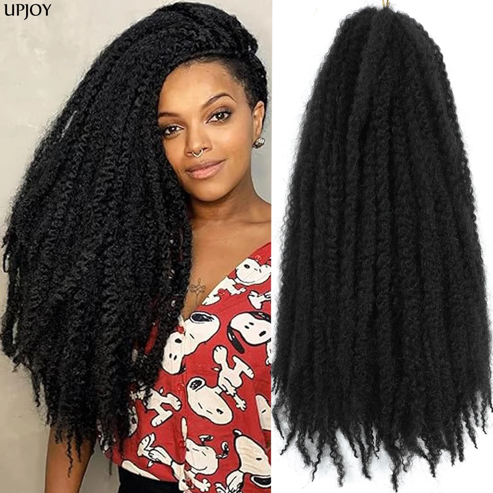 

18 дюймов/45,72 см Marley Twist Braids Hair Длинные Marley Hair Накладные волосы для вязания крючком для чернокожих женщин и девочек 100 г 30 прядей/упаковка