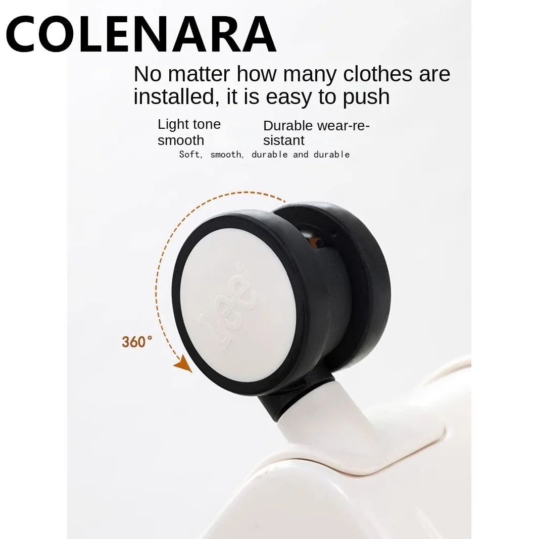 COLENARA Luggage New PC Boarding Box 20"22"24 Inch Trolley Case USB Charging Password Box with Cup Holder Rolling Suitcase