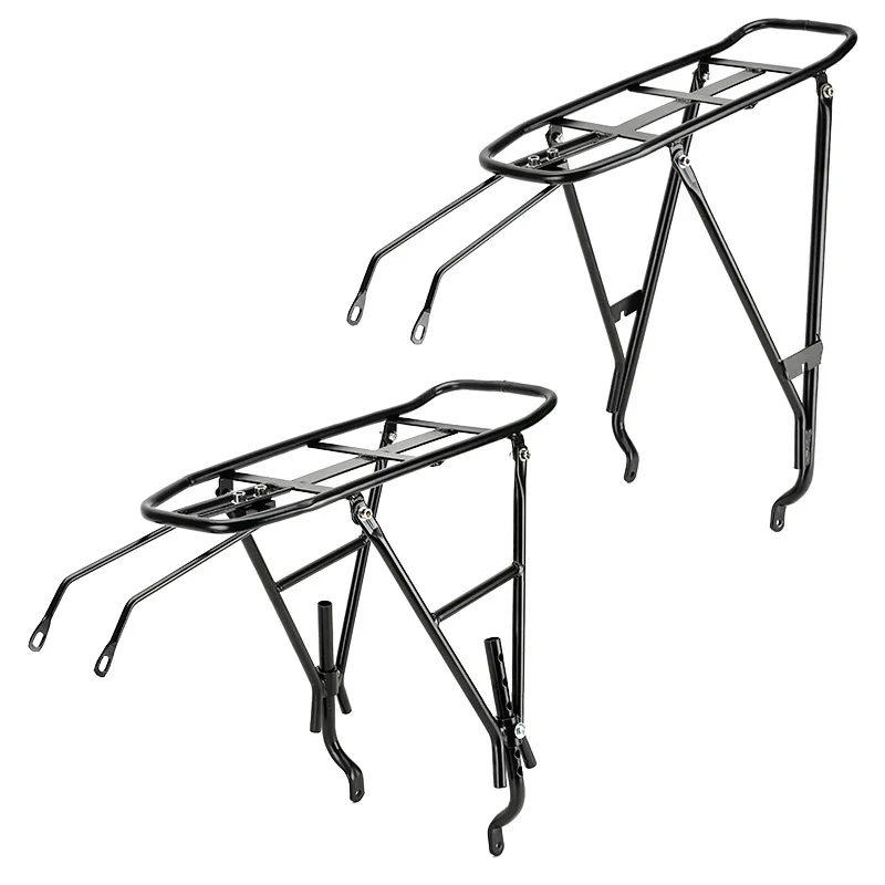 AliExpress JSHOU BIKE JSHOUBIKE Steel Bicycle Rear Rack MTB Road bike 26-29inch Universal Luggage Carrier Shelf For Disc Brake V Brake Bike Parts