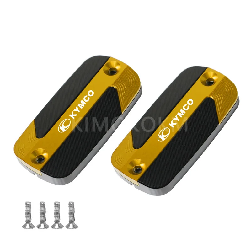 For KYMCO DownTown 125 200 300i 350i XCITING 250 300 350 400 500 Motorcycles Front Brake Reservoir Fluid Tank Cover Oil Cup Cap view 4