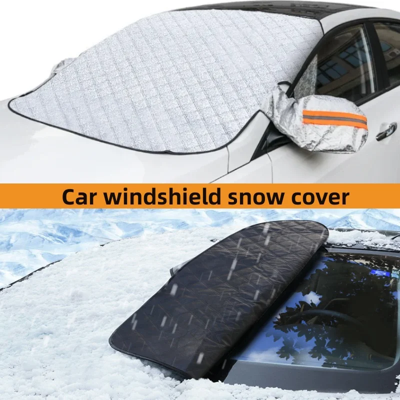 Car Windshield Snow Shield for Winter Car Cover Front Window Anti Ice Frost Outdoor Protection Snow Cover Snow Shield