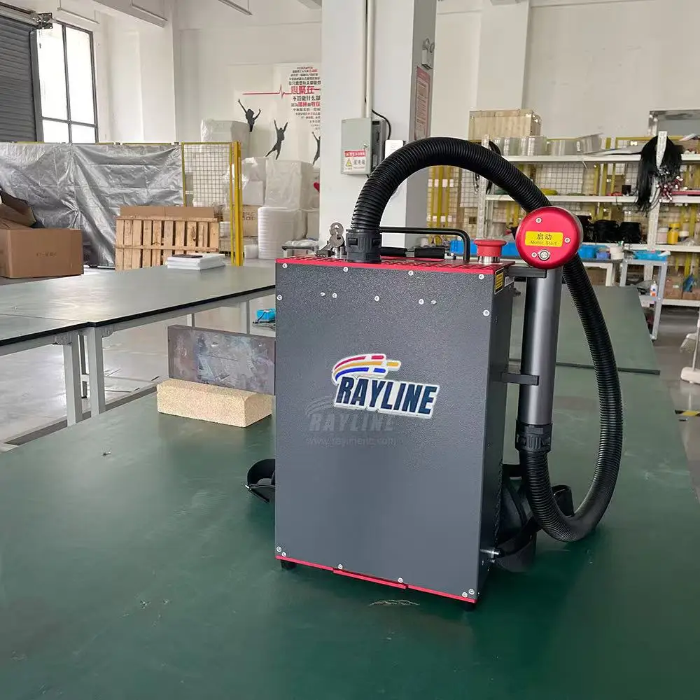 200W Pulse Laser Cleaning Machine Impulse Cleaning Machine Portable Handheld Laser Cleaning Maschine for Sale
