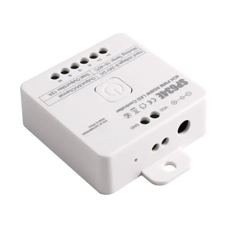 B16C-SP634E PWM LED Strip Controller DC5-24V Bluetooth APP Remote For Single Color CCT RGB RGBW RGBCCT