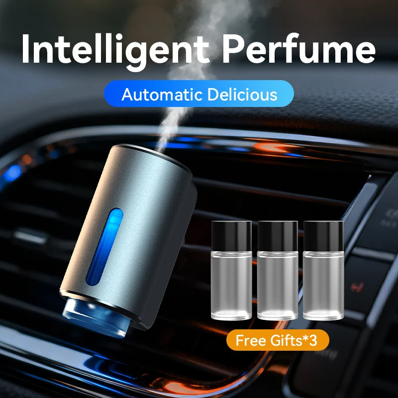 

Car Air Fresheners Aroma Diffuser Intelligent Car Fragrance Air Outlet Natural Perfume Essential Oils Car Interior Accessories