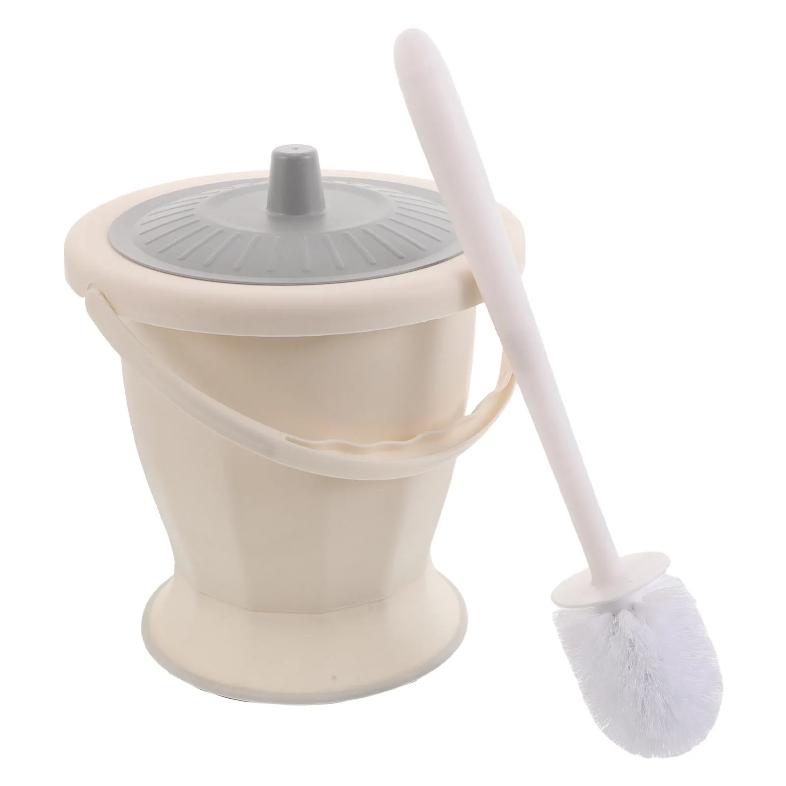 

Компактный портативный туалет-горшок для дома, пластиковый, для мочи, маленький, ручной, для путешествий на природе и кемпинга