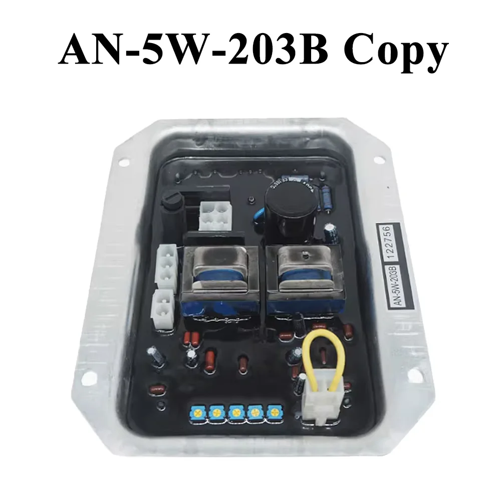 

AN-5W-203B AVR для автоматического регулятора напряжения, дизельный генератор, замена на 180SPK2 220SPK3 300SPK3 400SPK2 500SPK/M