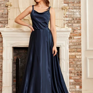 Weibliche rosa sexy spaghetti Statin Stim Ball Kleid lange lange zurück mit Rücken der Nachtpartykleid Gala Kleider 2023 10 Hauptverkaufskleid für Gala - №5