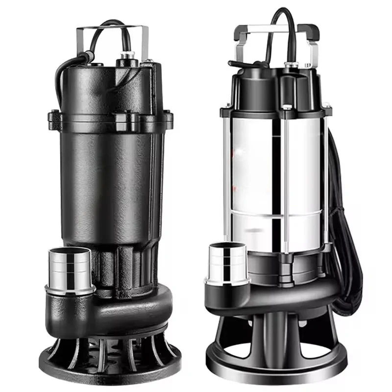 Cut type sewage pump 220V household manure slurry discharge pump