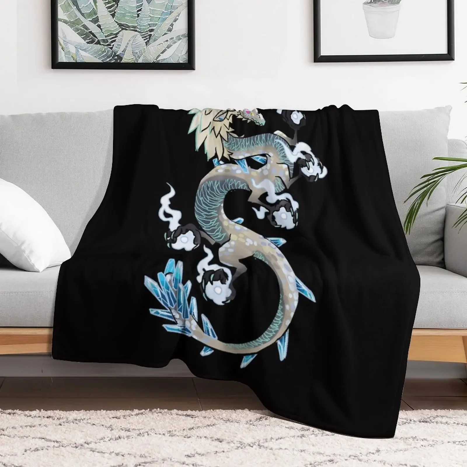 Ancient Naydra Throw Blanket Modern Design Soft Blanket for Home Decor