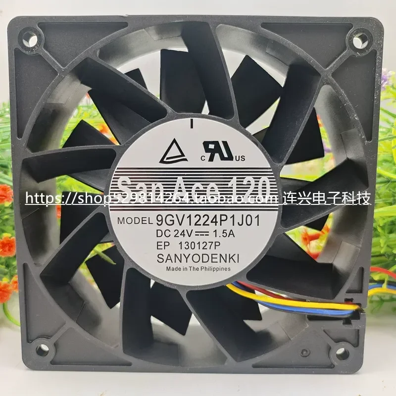 New for SANACE 9GV1224J101 P1J01 P1H01 H1D01 02 03 04 24V Cooling Fan