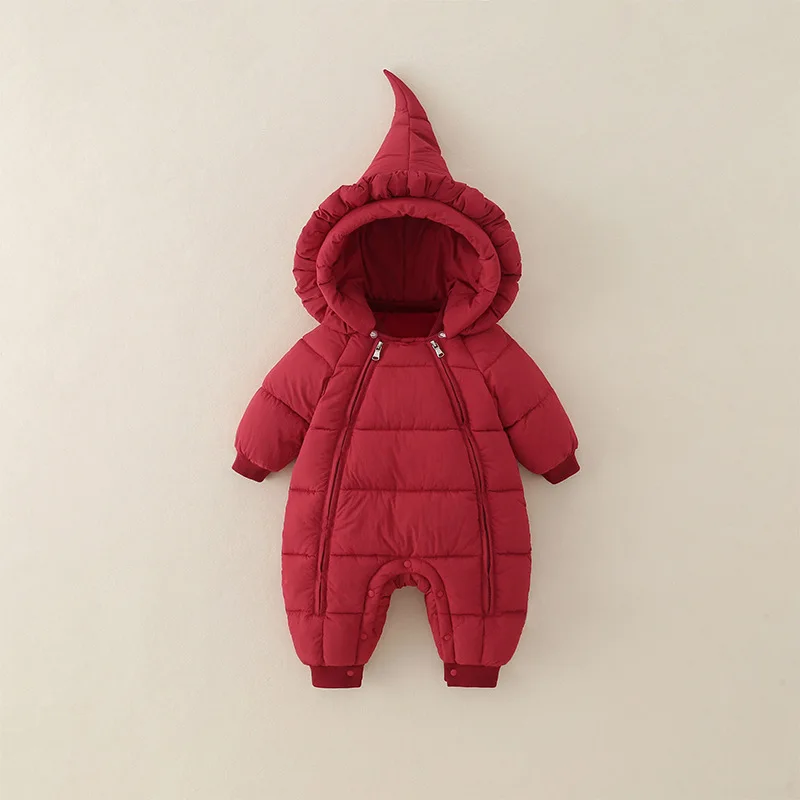 Childrens Outfit Kids Autumn Winter Baby Outdoor Thick New Warm Jumpsuit Rompers Climbing Clothes Outerwear Thick Jackets Coats