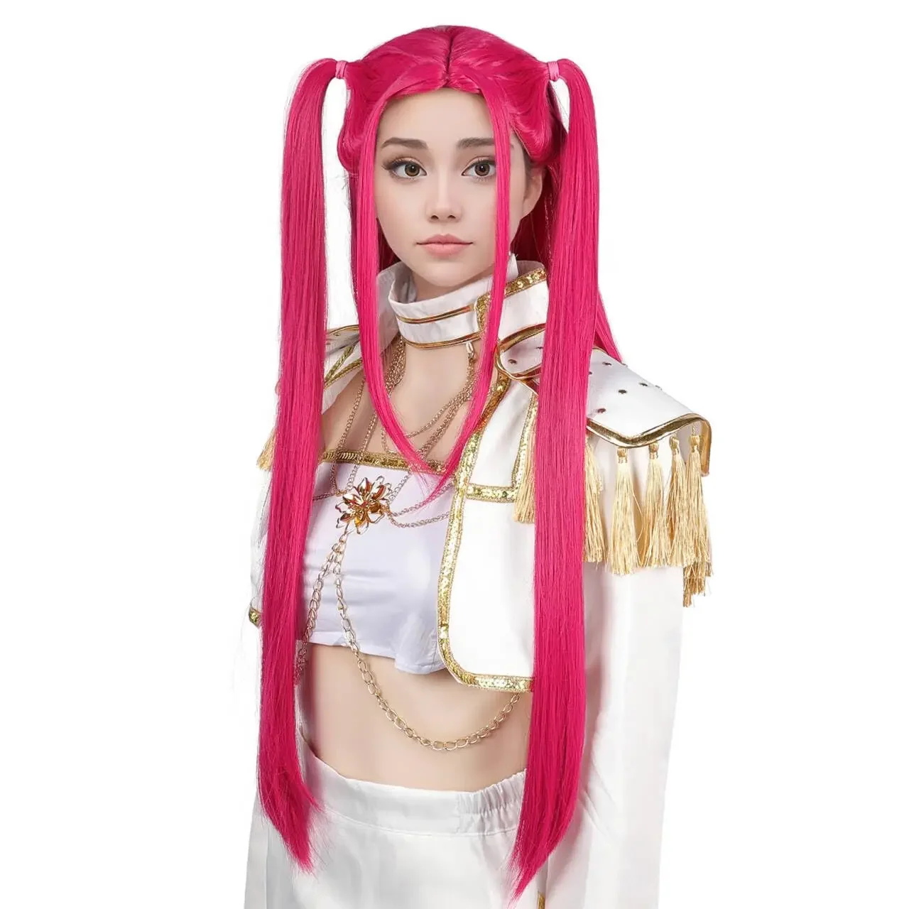 Longo roxo trança peruca feminina peruca roxa com tranças rabo de cavalo clipe anime cosplay cabelo sintético traje de halloween acessório adulto