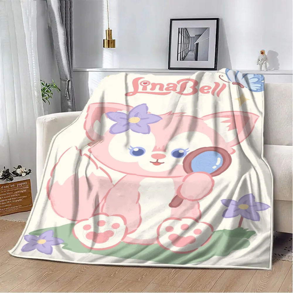 Cute Bed Throw Blanket for Sofa Luxury Throw Blankets Sofa Decoration L-Linabell Designer Blanket King Size Fluffy Soft Blankets