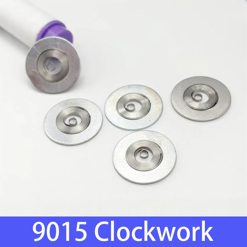 5Pcs 9015 Mechanical Watch Movement Mainspring Clockwork Repair Parts Suitable for 9015 Clock Movement Accessories