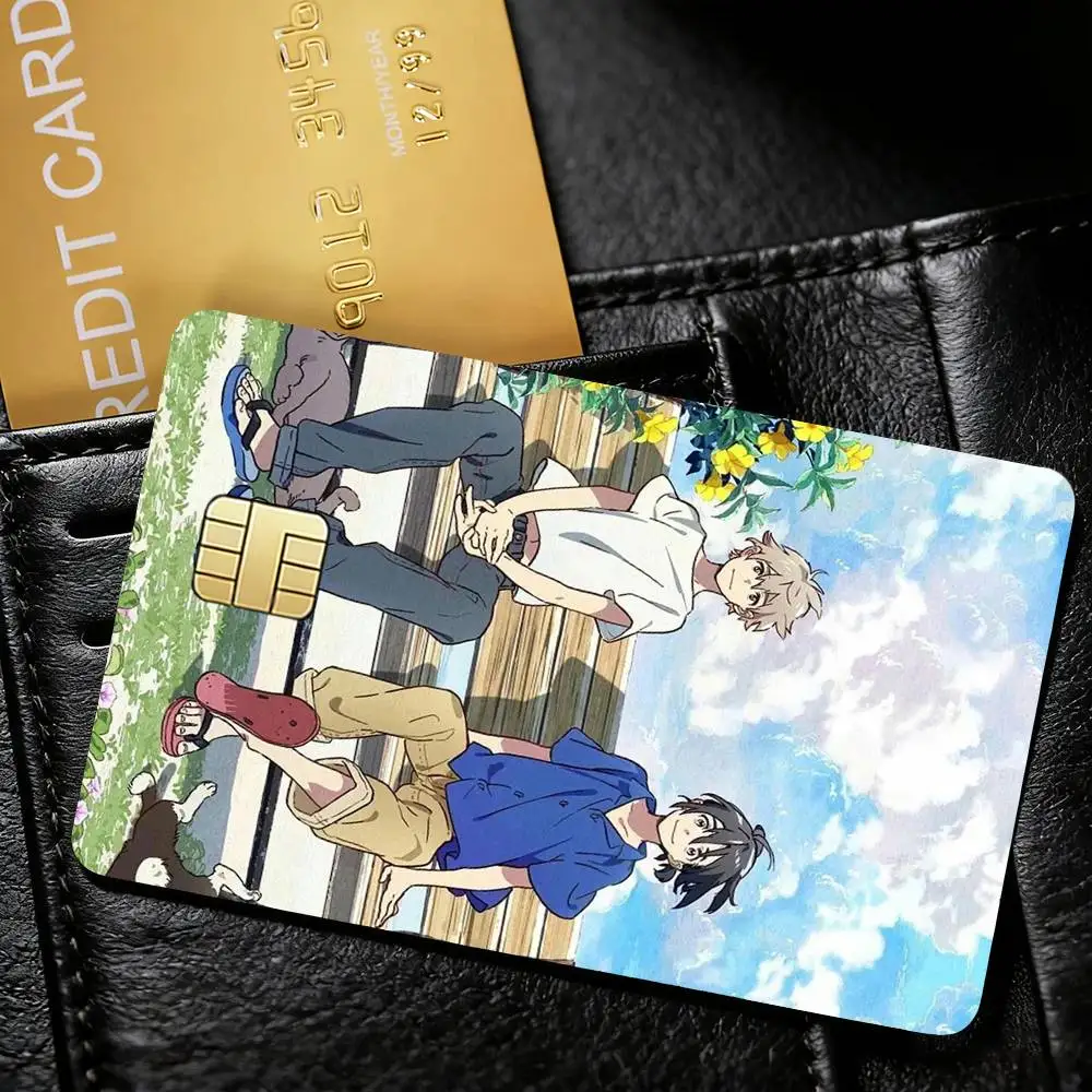 Anime Film The Stranger By The Shore Decorative Waterproof Film Skin Cover Credit Card Stickers Debit Front Bank Bus Pass