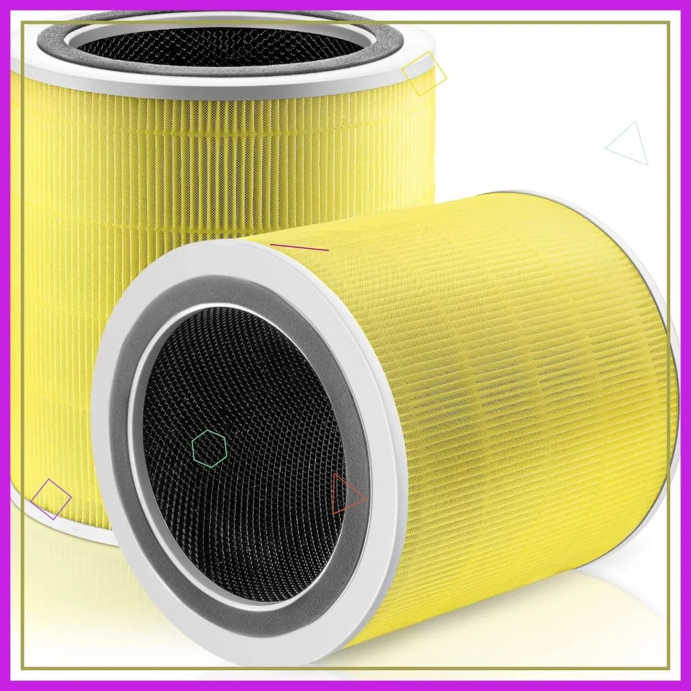 

Replacement Filter for Core 400S Air Purifier, 3-in-1 Activated Carbon, 2 Pack