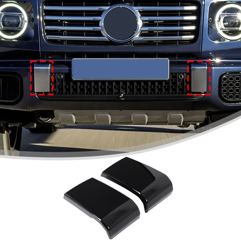 

2pcs ABS For 2025+ Mercedes-Benz G-Class W463 Front Bumper Trim Panels Front Bumper Trim (Covering Panel) Car Accessories