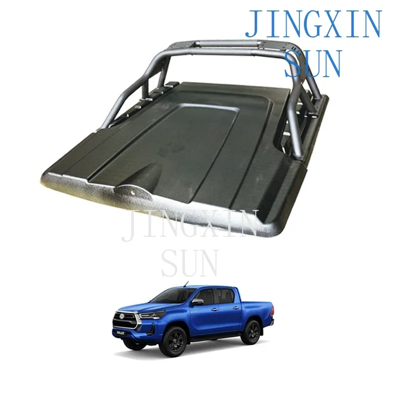 Car Accessories Pickup Truck Back Color Waterproof Sealed Bed Tonneau Cover Auto Parts for Toyota Hilux 2015-2020