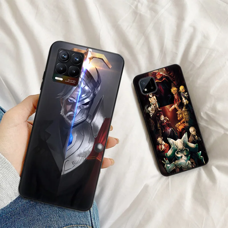 Soft Phone Cases For Pixel 8a 7a 6a 7 6 8 Pro Cartoon Overlord Honor X8b X9b X7b 70 90 X6 X7 X8 X9 A Magic5 Black Matte Cover