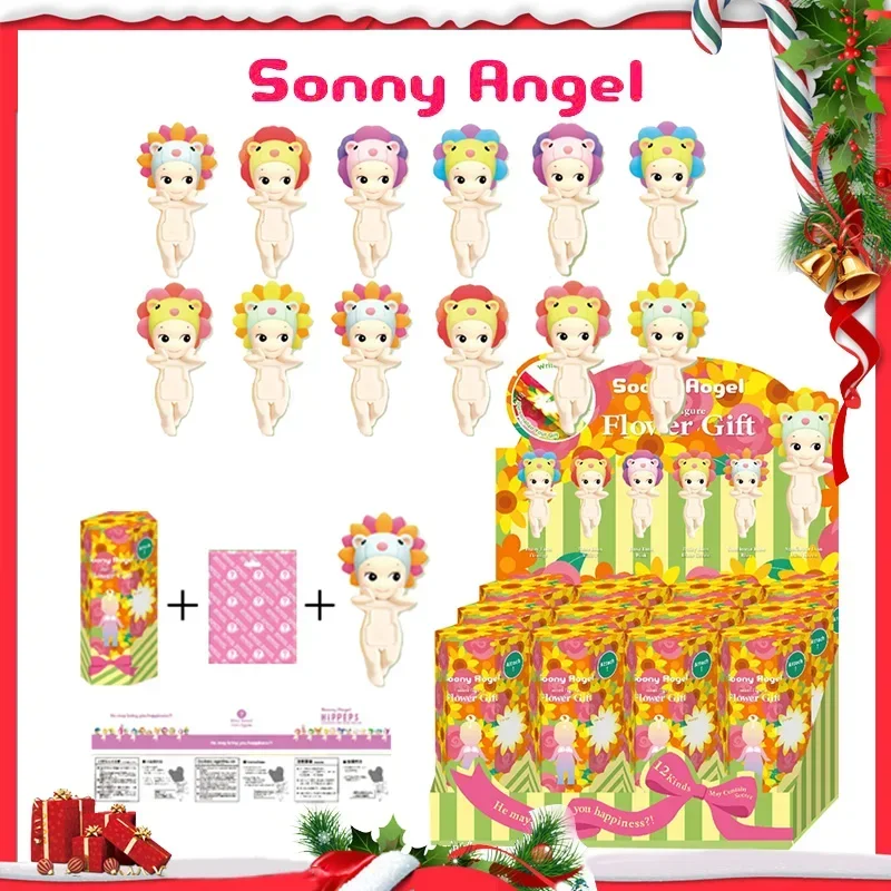 Sonny Angel Toy Angel Flower Gifts Anime Figures Ornaments Dolls Christmas Gift Desktop Ornament Christmas Toy Doll Gifts