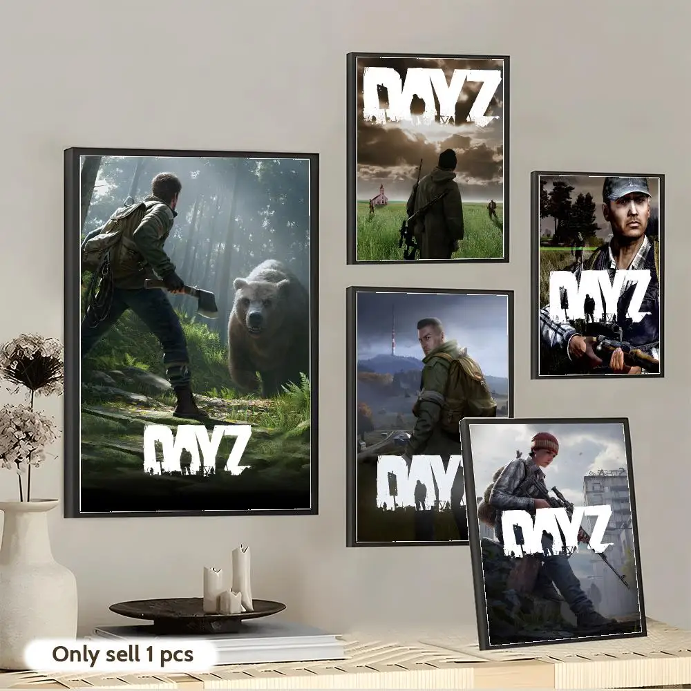 Video Game D-DayZ Poster Modern And Elegant Wall Stickers For Home Decor Living Room Dormitory Wall Art