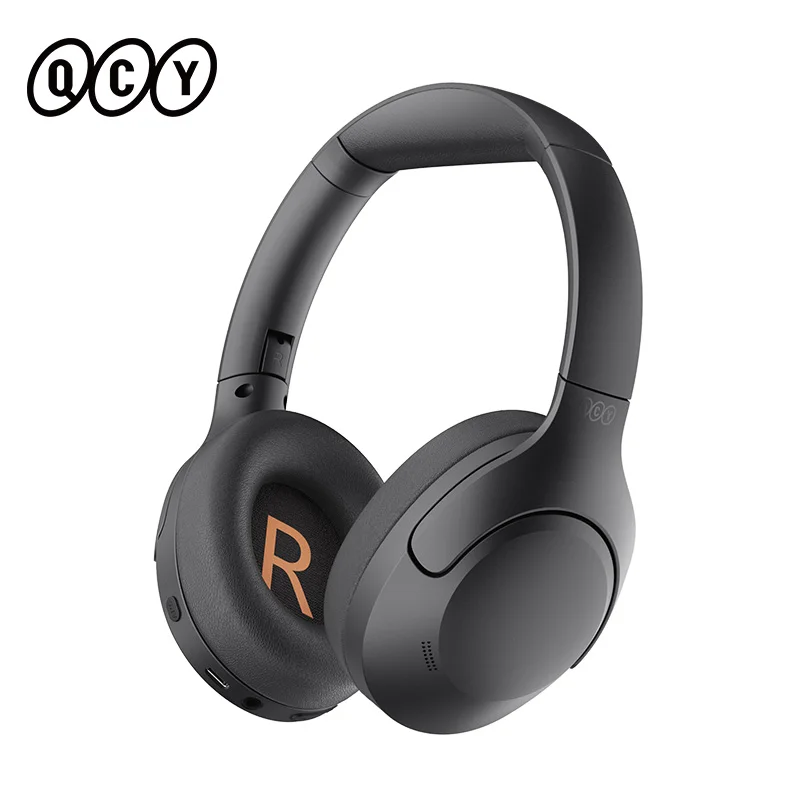 QCY H3 Lite ANC Draadloze hoofdtelefoon 40 mm driver Bluetooth 5.3-oortelefoon Actieve ruisonderdrukking Over-ear-headset Helder HD-oproep