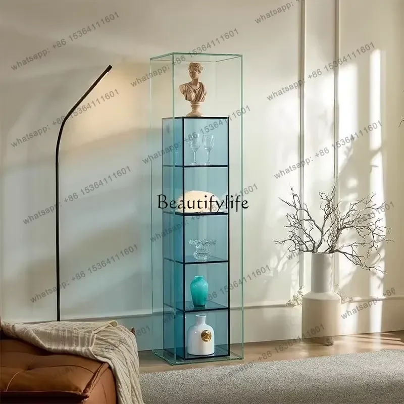Factory Direct Art Figure Collection Display Case for Lilani Minimalist Transparent Glass Showcase