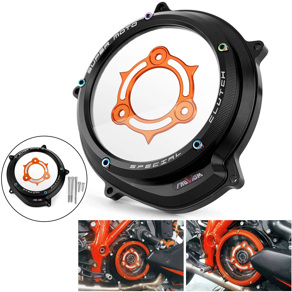 Engine Clutch Cover Guard Pressure Plate for KTM Adventure 1050 1090 1190 ADV R T S 1290 Super Duke R GT Superduke GT LC8