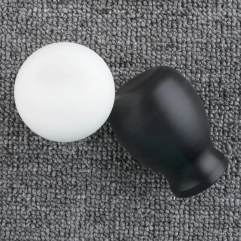 Universal Car Plastic Gear Shift Knob, Modification Special Part, Black/White Color Choices, Stable Elegant Look
