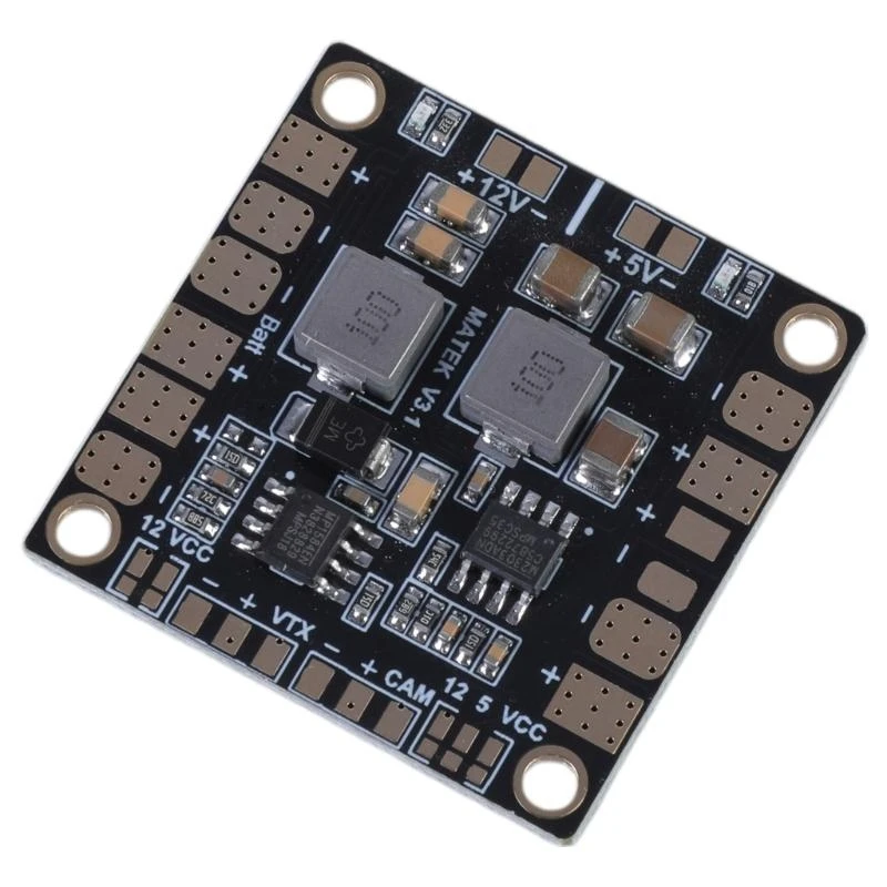 Synchronous Step Down Power Distribution Board Stable Output Double BEC 5V & 12V