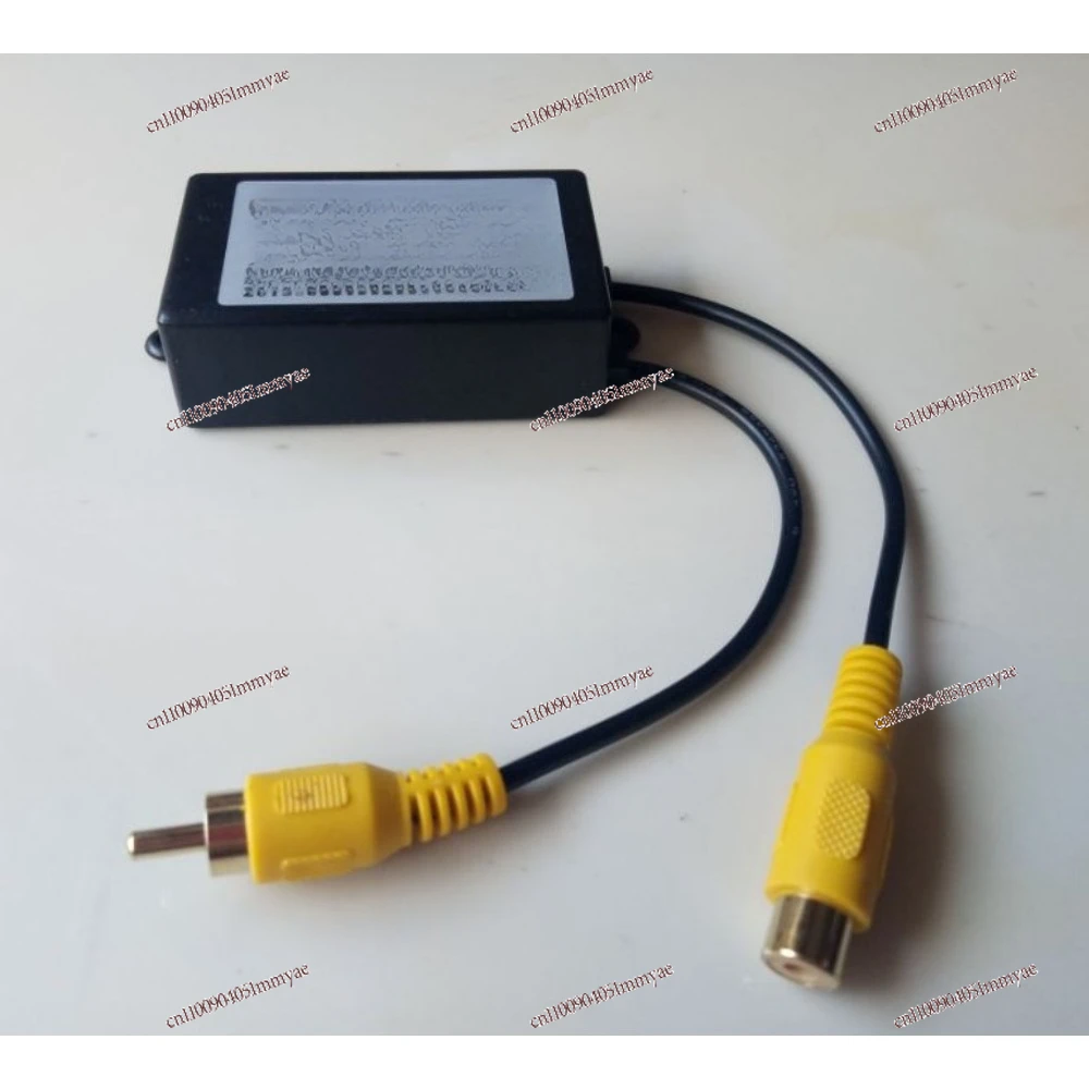 

RCA Video Isolator Surveillance Video Anti-jamming Car Stripe Snowflake Cancellation Filter Noise Canceller AV