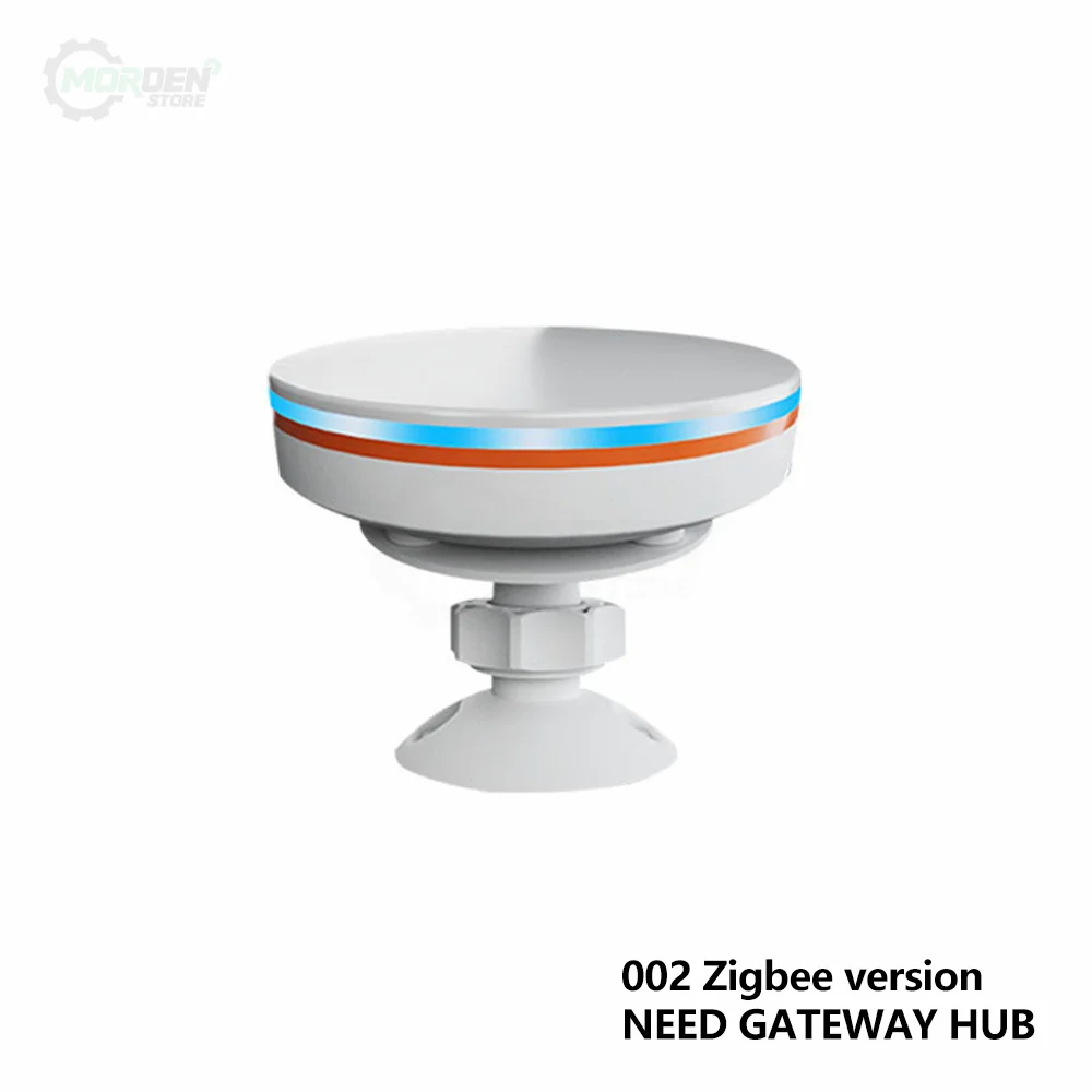 ZigBe3.0/Wifi Human Presence Sensor 5V MMwave 24G Radar With Siren Alarm Motion Lux Detection Tuya/Smart Home Power Supply