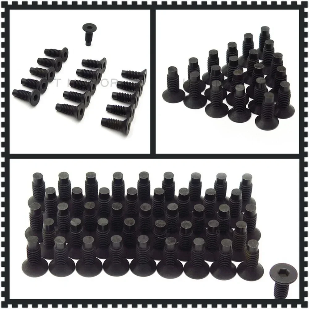 Motorcycel Parts 44 Each for Jeep Wrangler TJ YJ CJ Windshield Frame Allen Screws / Bolts / Fasteners