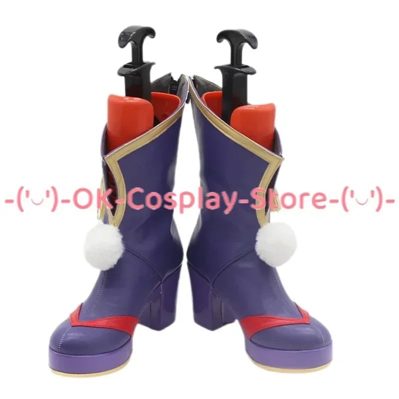 [Customized] Pretty Derby Tokai Teio Cosplay Shoes Game Roleplay Costume Prop Halloween Carnival Holiday Party PU Leather Boots