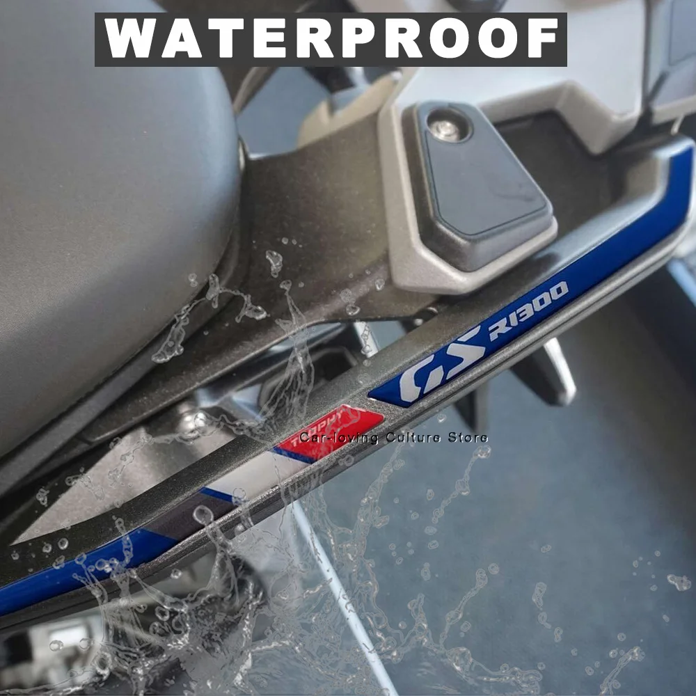 Waterproof Protective Sticker Motorcycle Handles Sticker 3D Motorcycle Sticker For BMW R1300GS